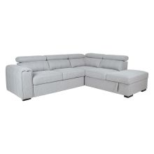 Nurgadiivanvoodi ODELIA-2 PN 263x227xH81/97cm, hall