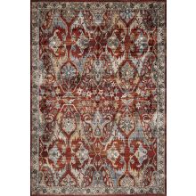 Vaip DARLY-5, 100x150cm, punane/beež