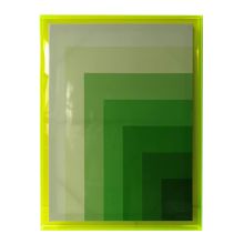 Wall art WALLY 60x80cm, green, acrylic