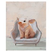 Õlimaal 60x80cm, notsu toolil