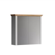 Peegelkapp LANDSIDE 78x24xH73cm, helehall/tamm