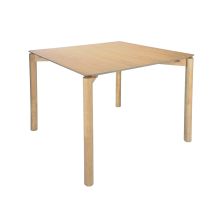 Обеденный стол GARDENIA 90x90xH75см, дуб
