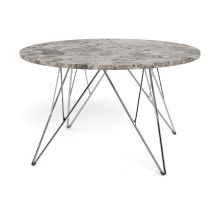 Журнальный столик PRUNUS D80xH46,2см, коричневый