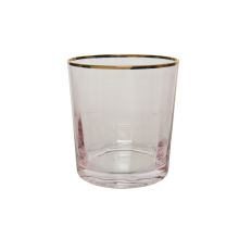 Стакан STELLA H9,6см, розовый