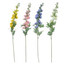 Kunstlill FLOWERLY H90cm tokkroos "Alcea Double", mix