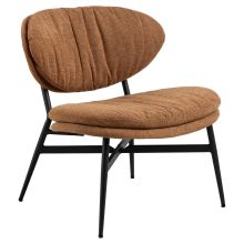 Lounge chair BURMA terracotta