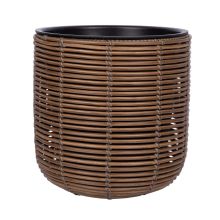Lillepott WICKER D35xH36cm, pruun