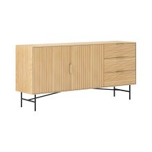 Sideboard BASSEL 160x40xH75cm, 3D melamine