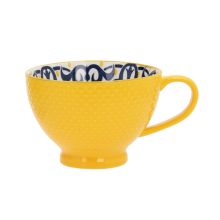 Kruus SEREN H7,7cm 355ml, kollane/sinine