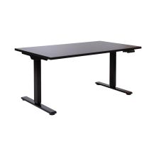 Desk ERGO PRO with 2 motor 140x80xH60-125cm, black