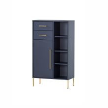 Vannitoakapp KENT 67x33xH117cm, sinine
