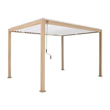 Varikatus MIRADOR-111 3x4m, hele puidudekoor