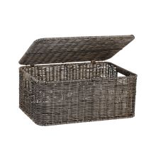 Korv BASILE 34x24xH15cm, tumepruun