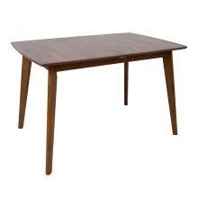 Söögilaud JESPER 120/160x80xH76cm, pähkel