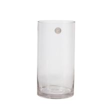 Ваза IN HOME D15xH30см, прозрачное стекло