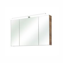 Peegelkapp LED-valgustusega 66-III, 105x16xH70cm, tamm