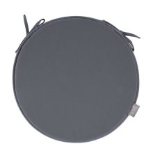 Подушка на стул MY COTTON D39см, серый