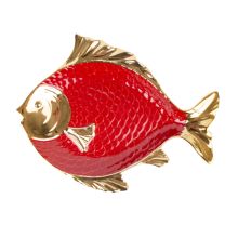 Тарелка GOLDFISH 44х36см, красный