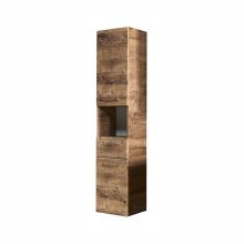 Kõrge vannitoakapp 943, 35x33xH168cm, tamm