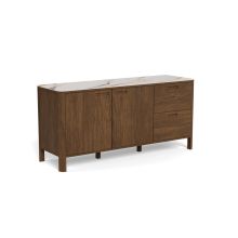 Kummut SOUTHAMPTON 160x40xH75cm, tume tamm
