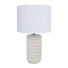 Laualamp DUNIK H39cm, valge