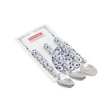 Lusikad SHION 3tk 19,5cm, sinised lilled