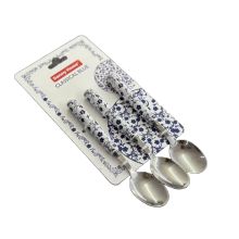 Lusikad SHION 3tk 16cm, sinised lilled