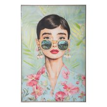 Maal raamiga FAMOUS 82.5x122.5cm, "Audrey"