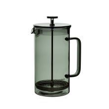 French press FRENCH 600ml glass, grey