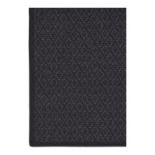 Carpet BELLO 100x160cm, black, flatweave
