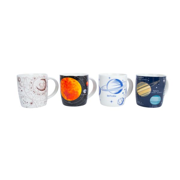 Kruusid PLANET 4tk/kompl 360ml