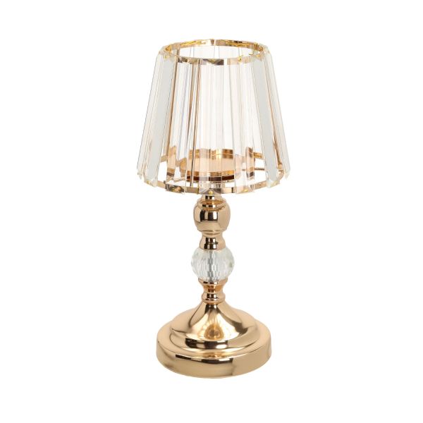Candlestick LAUDRE D12xH30cm, gold