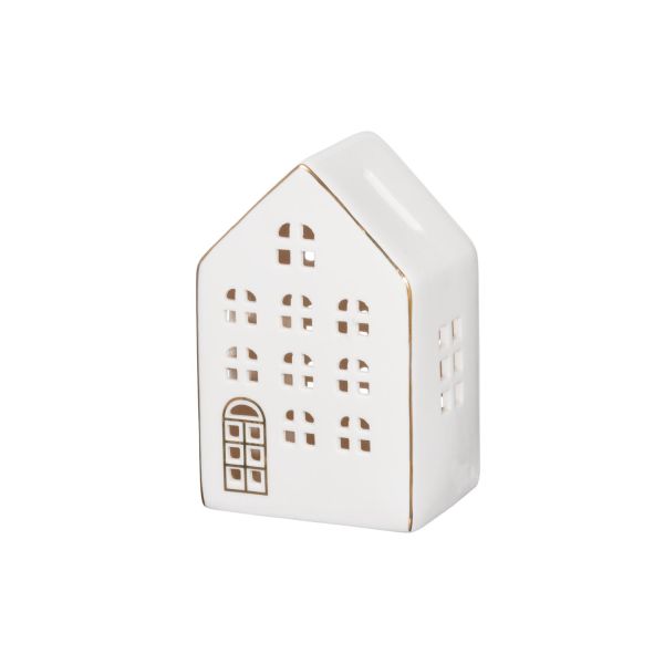 Money box 4Living WHITE HOUSE H13,5cm