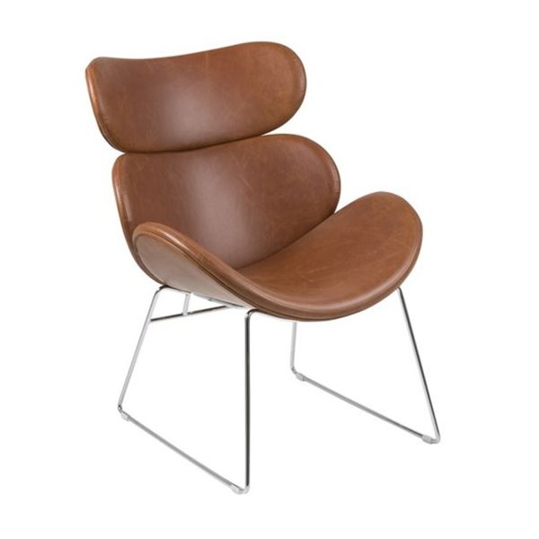 Resting chair CAZAR brandy