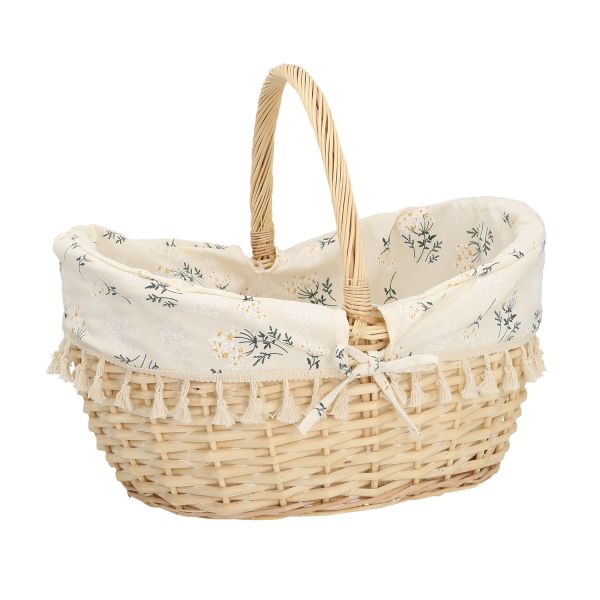 Basket WILLI EMMA 35x25xH14/19/26cm