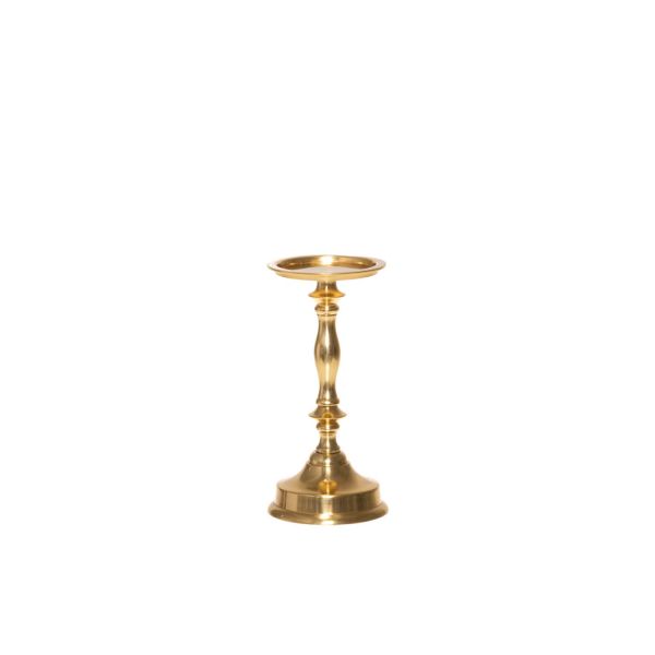 Candle holder AATTO H21,5cm, golden