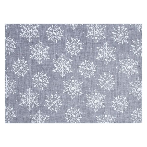 Table mat GLORY 30x45cm, snowflake