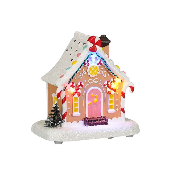 Jõuludekoratsioon SHINE HOUSE LED H10,5cm patareiga