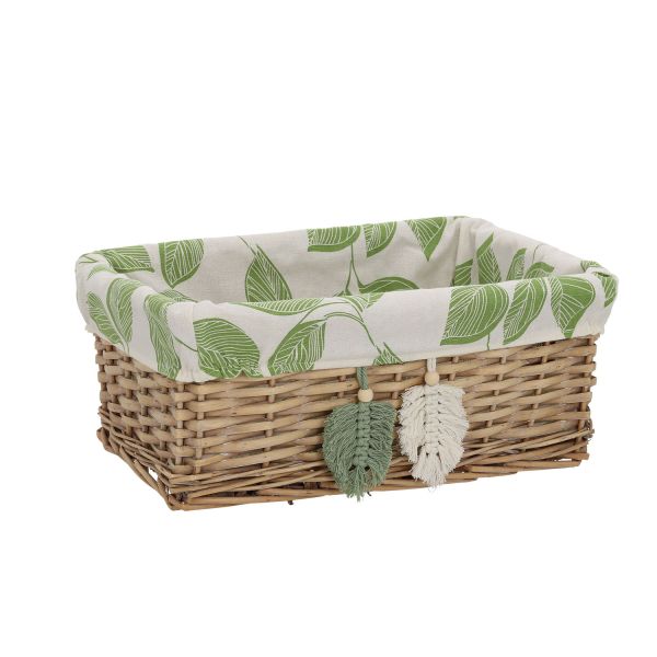 Basket WILLI MIRO 38x25xH16cm