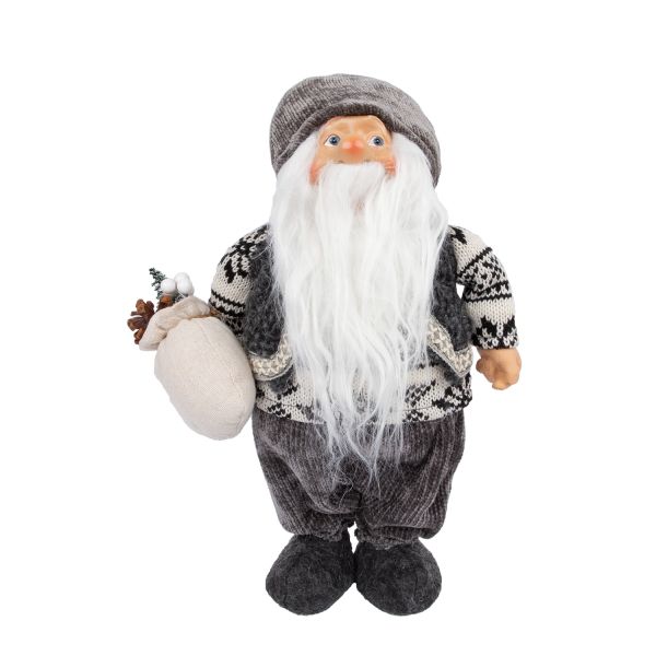 Jõulutaat OLD GREY seisev H42cm