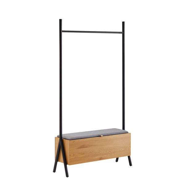 Esikunagi AALBORG pingiga 97x32xH180cm, tamm