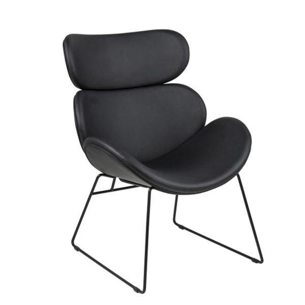 Resting chair CAZAR black