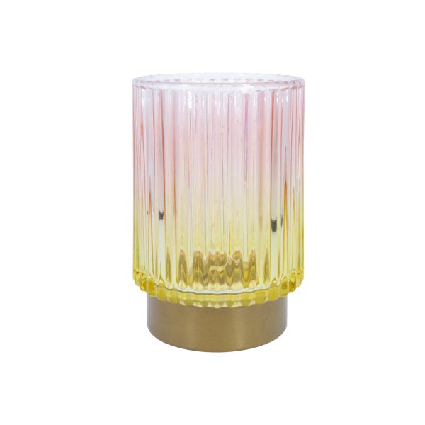 LED-light WINGS AMBER H13cm multicolor, with taimer