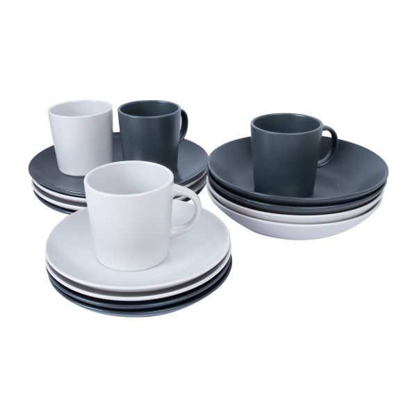 Lauanõude komplekt ZAZA_16osa, kruusiga