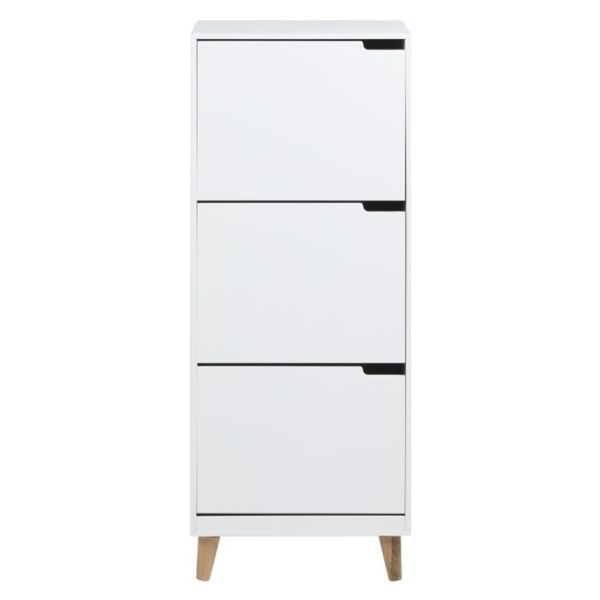 Jalatsikapp MITRA 47x30xH133,5cm, valge