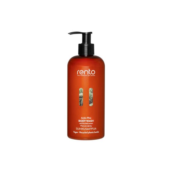 Rento Arctic Pine body wash 400 ml display