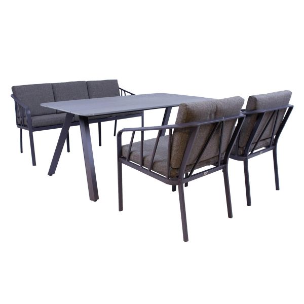 Garden furniture set KAHLA table, sofa, 2 chairs