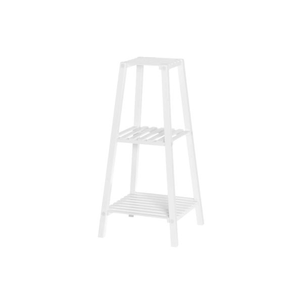 Flower stand 74cm, white