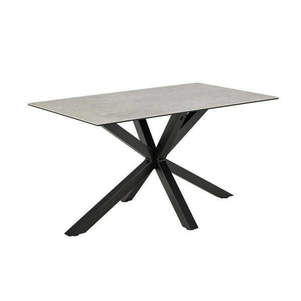 Dining table HEAVEN 135x80xH75,5cm, grey