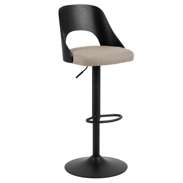 Bar stool LUCY brown